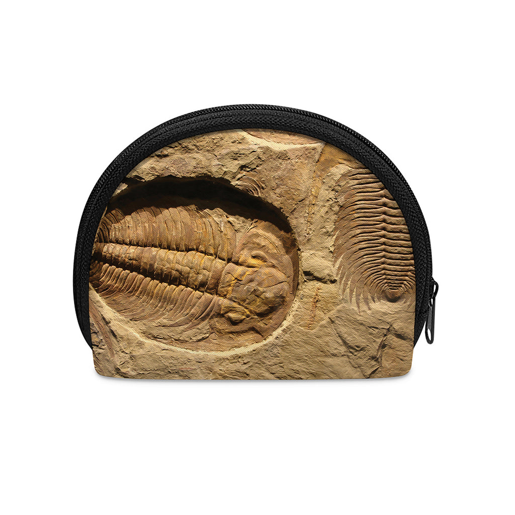 Trilobite Fossil Print Coin Purse