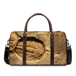 Trilobite Fossil Print Duffle Bag