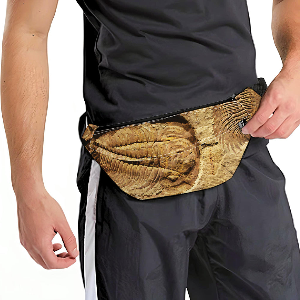 Trilobite Fossil Print Fanny Pack