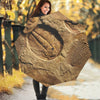 Trilobite Fossil Print Foldable Umbrella