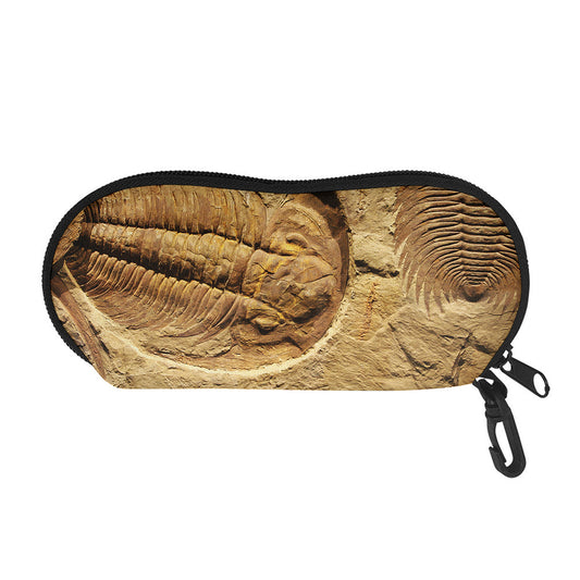 Trilobite Fossil Print Glasses Case