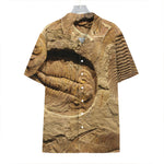 Trilobite Fossil Print Hawaiian Shirt