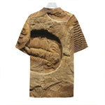 Trilobite Fossil Print Hawaiian Shirt