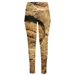 Trilobite Fossil Print High-Waisted Pocket Leggings