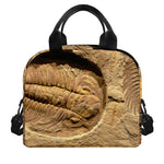 Trilobite Fossil Print Insulated Lunch Bag