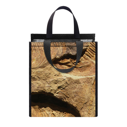 Trilobite Fossil Print Insulated Lunch Tote