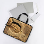 Trilobite Fossil Print Laptop Sleeve With Handle