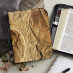 Trilobite Fossil Print Leather Bible Cover