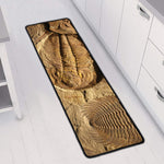 Trilobite Fossil Print Long Kitchen Mat