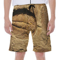 Trilobite Fossil Print Men's Beach Shorts