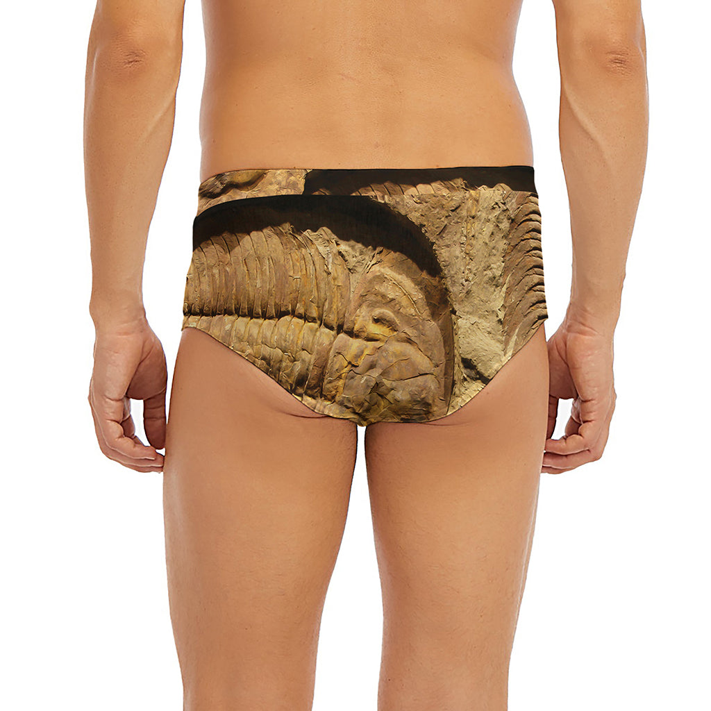 Trilobite Fossil Print Men's Briefs