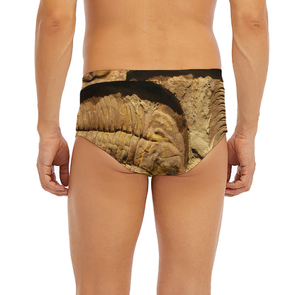 Trilobite Fossil Print Men's Briefs