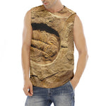 Trilobite Fossil Print Men's Fitness Tank Top