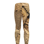 Trilobite Fossil Print Men's leggings