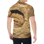 Trilobite Fossil Print Men's Shirt