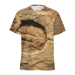 Trilobite Fossil Print Men's Sports T-Shirt