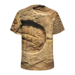 Trilobite Fossil Print Men's Sports T-Shirt
