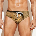 Trilobite Fossil Print Men's Swim Briefs