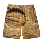 Trilobite Fossil Print Men's Swim Trunks