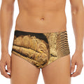 Trilobite Fossil Print Men's Triangle Swim Briefs