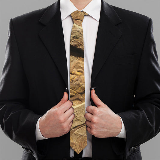 Trilobite Fossil Print Necktie