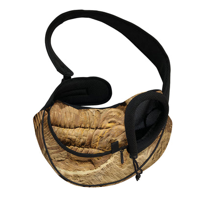 Trilobite Fossil Print Pet Sling Carrier