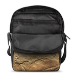 Trilobite Fossil Print Rectangular Crossbody Bag