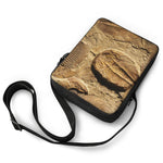 Trilobite Fossil Print Rectangular Crossbody Bag
