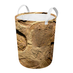Trilobite Fossil Print Round Laundry Basket