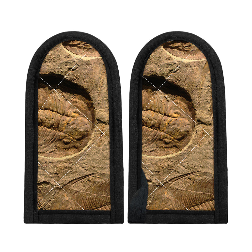 Trilobite Fossil Print Skillet Handle Cover
