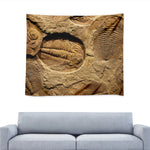 Trilobite Fossil Print Tapestry