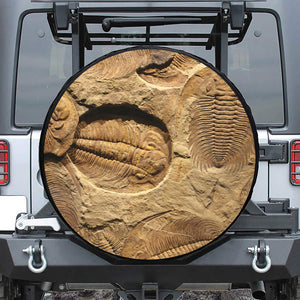 Trilobite Fossil Print Tire Cover