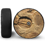 Trilobite Fossil Print Tire Cover With Camera Hole