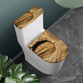 Trilobite Fossil Print Toilet Lid And Tank Cover Set