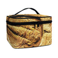 Trilobite Fossil Print Travel Makeup Bag