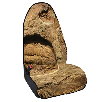 Trilobite Fossil Print Waterproof Car Seat Cover