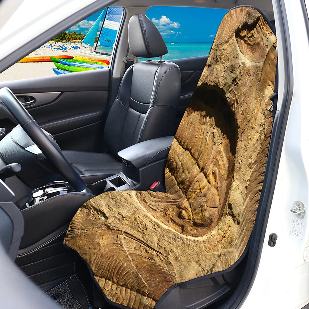Trilobite Fossil Print Waterproof Car Seat Cover