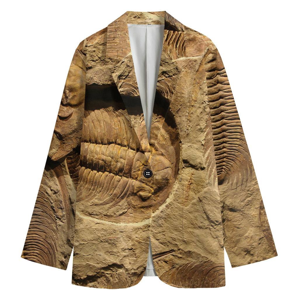 Trilobite Fossil Print Women's Blazer