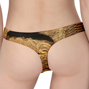 Trilobite Fossil Print Women's Thong