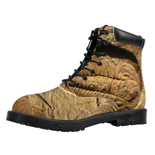 Trilobite Fossil Print Work Boots