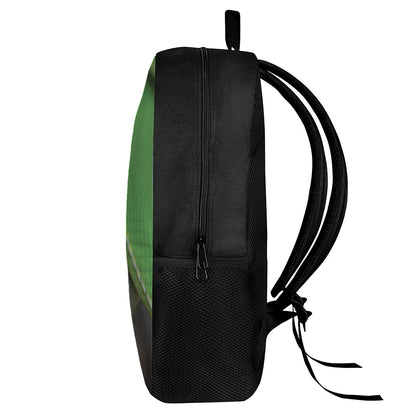 Trimeresurus Albolabris Snake Print 17 Inch Backpack