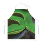 Trimeresurus Albolabris Snake Print Adjustable Apron