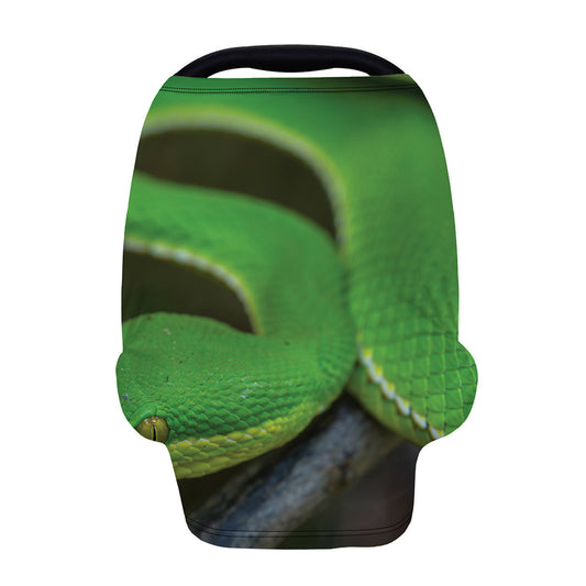 Trimeresurus Albolabris Snake Print Baby Seat Cover