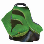 Trimeresurus Albolabris Snake Print Baby Seat Cover
