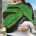 Trimeresurus Albolabris Snake Print Baby Seat Cover