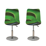 Trimeresurus Albolabris Snake Print Bar Stool Covers