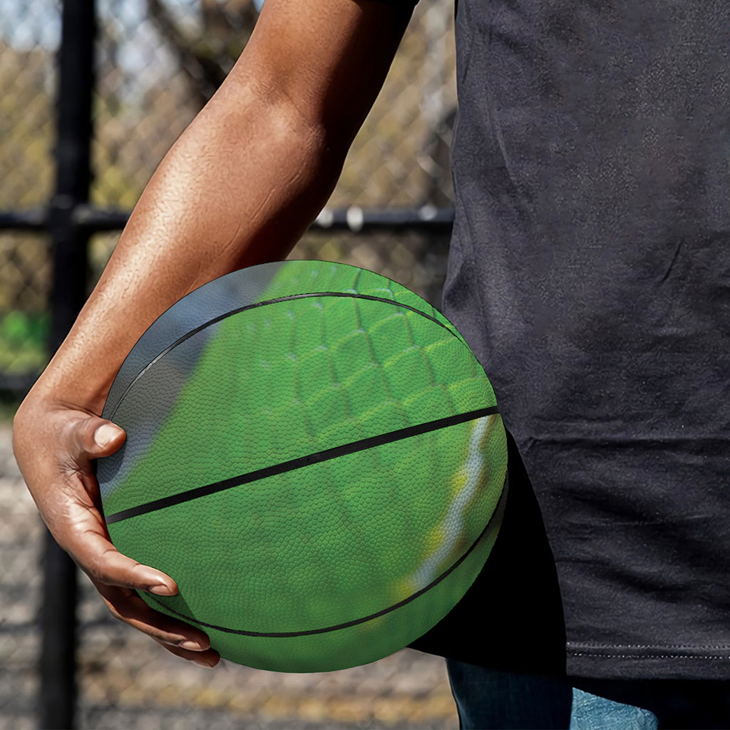 Trimeresurus Albolabris Snake Print Basketball