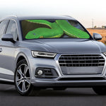 Trimeresurus Albolabris Snake Print Car Windshield Sun Shade