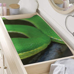 Trimeresurus Albolabris Snake Print Changing Pad Cover