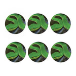 Trimeresurus Albolabris Snake Print Coaster Set